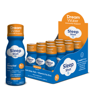 Dream Water Sleep Aid Liquid Shot - Immunity Support - 12 pack