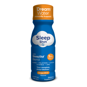 Dream Water Sleep Aid Liquid Shot - Immunity Support - 12 pack