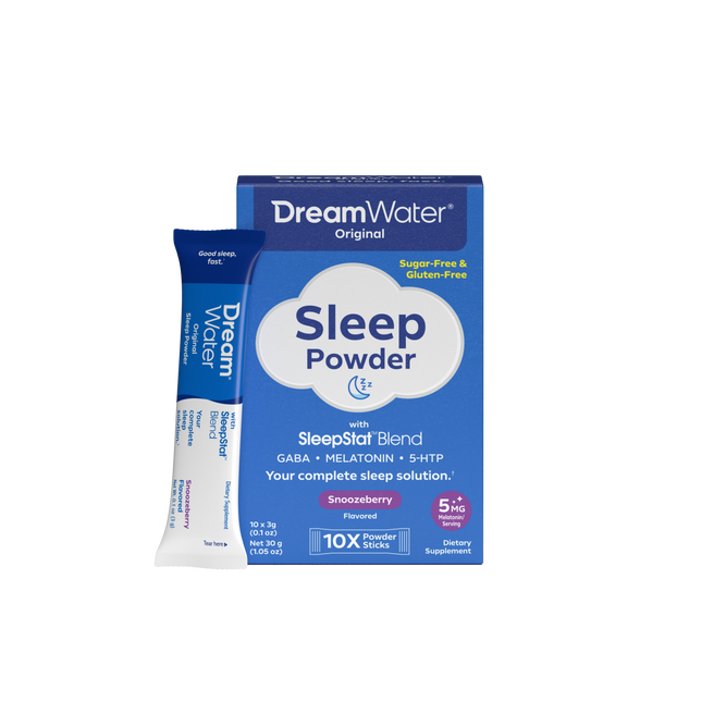 Dream Water Snoozeberry Sleep Powder, Sugar-Free, 10 pack