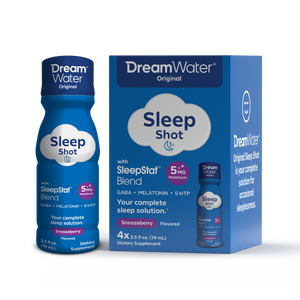 Dream Water Sleep Shot - Snoozeberry Flavor - 4 pack