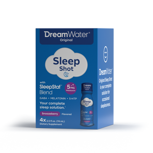 Dream Water Sleep Shot - Snoozeberry Flavor - 4 pack