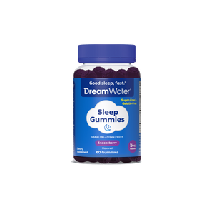 Dream Water Snoozeberry Sleep Gummies with Pectin - Sugar Free - 60ct