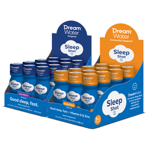 Dream Water Snoozeberry + Immunity Sleep Shot Bundle - 2x12 packs (24 Units)