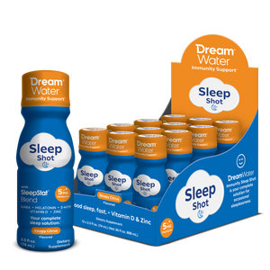 Dream Water Sleep Aid Liquid Shot - Immunity Support  -  12 pack