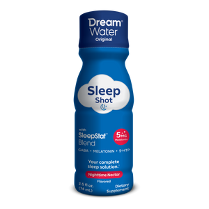 Dream Water Sleep Aid Shot - Nighttime Nectar Flavor - 12 pack