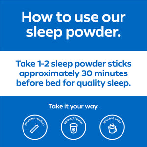 Dream Water Snoozeberry Sleep Powder, Sugar-Free, 30pk