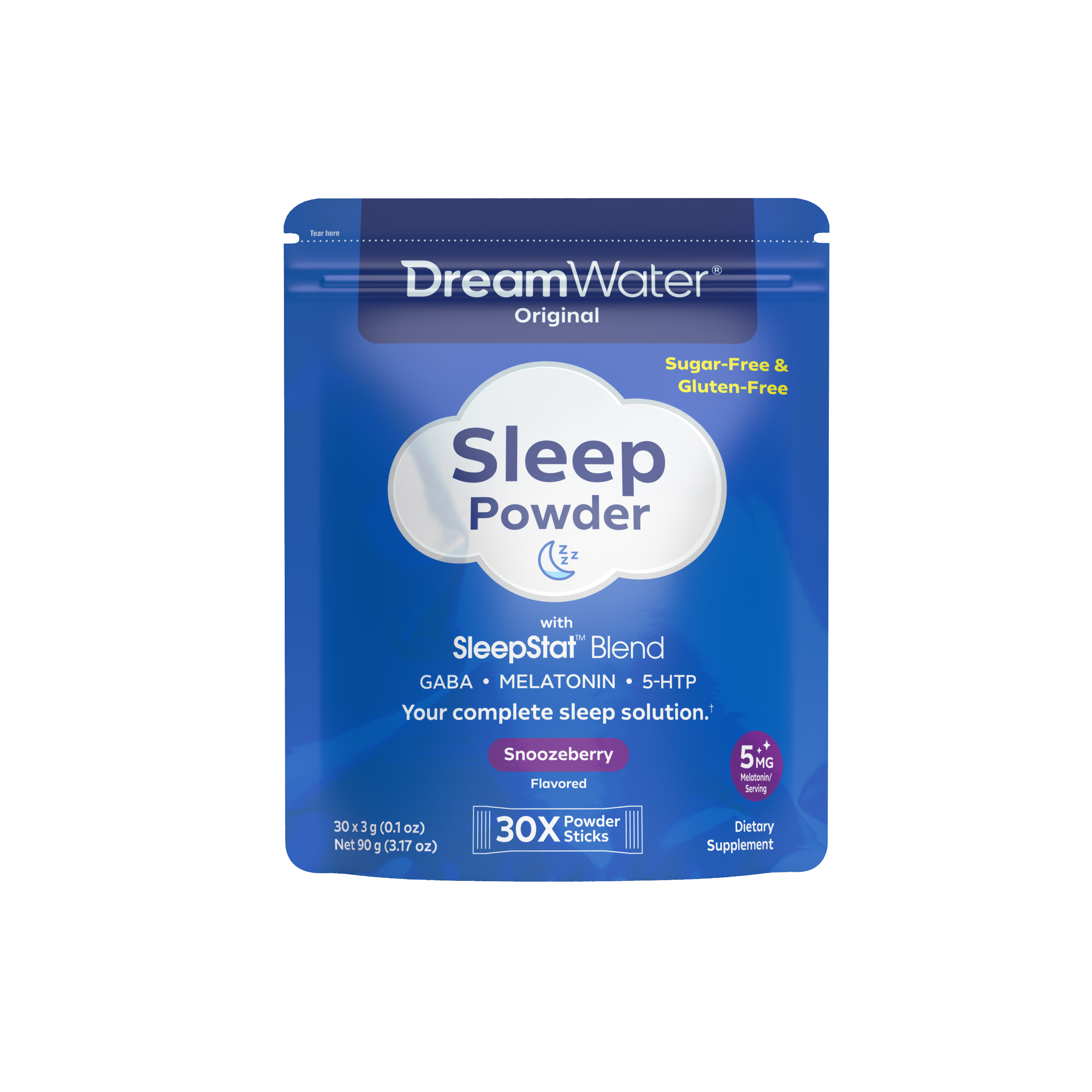 Dream Water Sleep Aid Shot - Snoozeberry Flavor - 12 pack – Dream Water USA