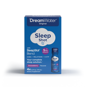 Dream Water Sleep Shot - Snoozeberry Flavor - 4 pack