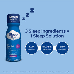 Dream Water Snoozeberry + Immunity Sleep Shot Bundle - 2x12 packs (24 Units)