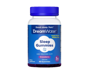 Dream Water Snoozeberry Sleep Gummies with Pectin - 60 Count