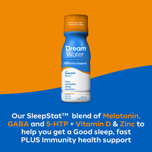 Dream Water Sleep Aid Liquid Shot - Immunity Support  -  12 pack
