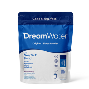 Dream Water Sleep Aid Powder - Snoozeberry Flavor - 30 pack