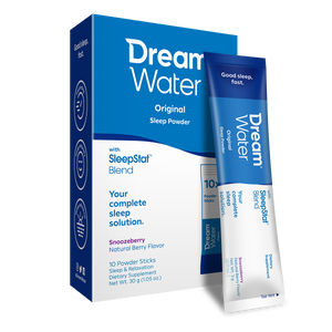 Dream Water Sleep Aid Powder -  Snoozeberry Flavor - 10 pack